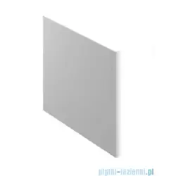 Medium Panel 80 x 54 cm akrylowy boczny do wanny prostokątnej Biały